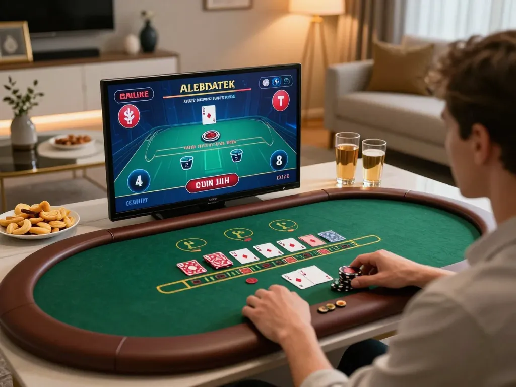 Player engaging in live dealer blackjack on SC88 platform, highlighting the online gaming experience.