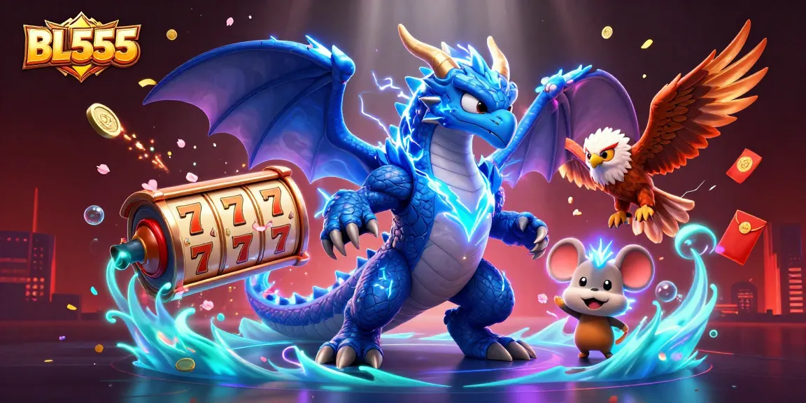 Experience big wins with BL555's 3D slot games featuring dynamic characters and exciting visuals.