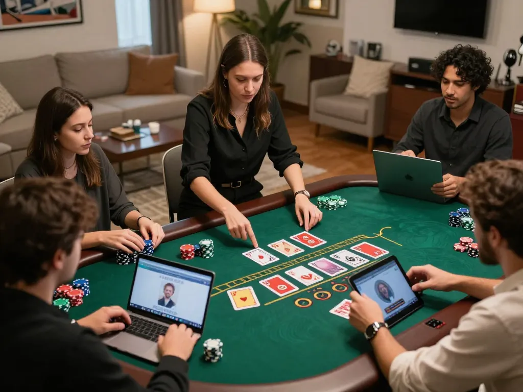 hitclub players engaging in an interactive live dealer blackjack game online