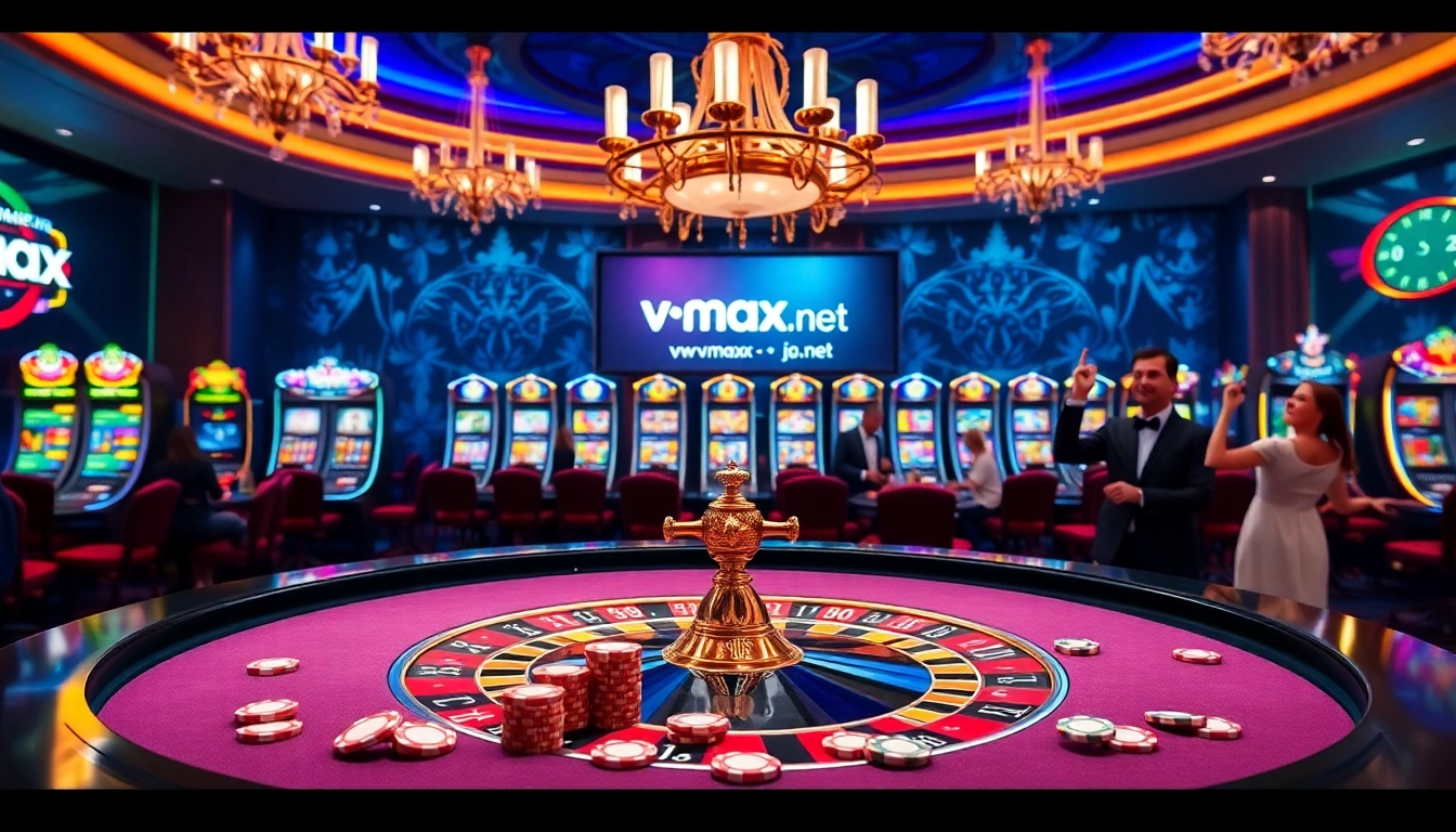 Experience high-stakes gameplay at vmax.jp.net with vibrant casino visuals and thrilling action.