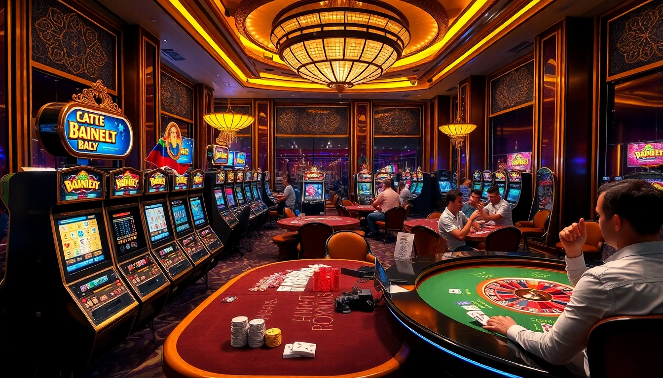 Experience the excitement of high-stakes gambling at https://luck88.video/ with vibrant slot machines and poker tables.