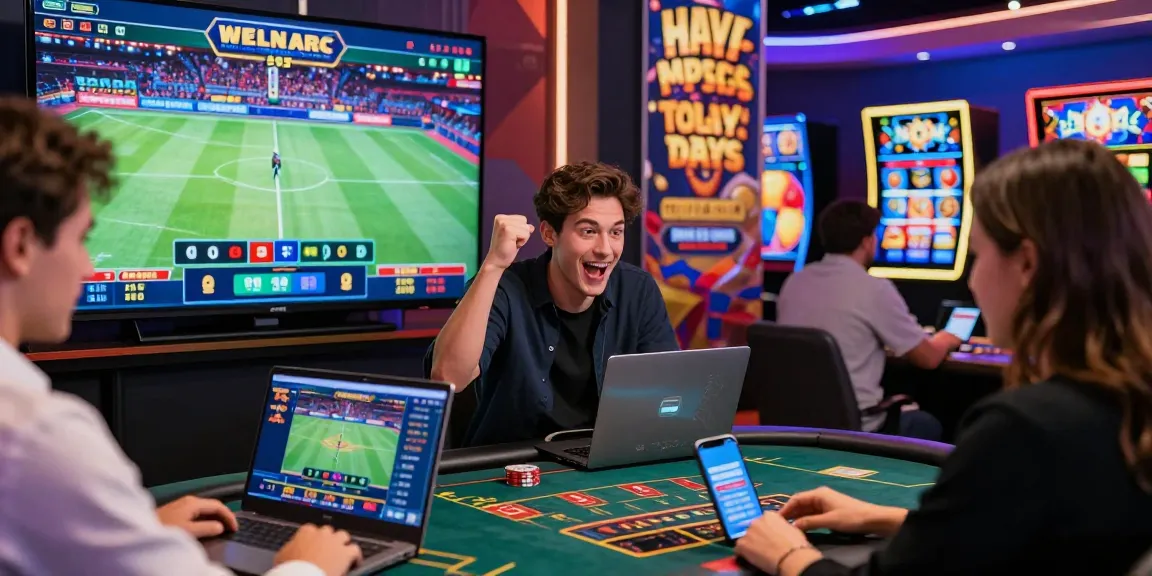 Exciting scene of players enjoying bl555 online casino games with vibrant visuals and interactive gaming environment.