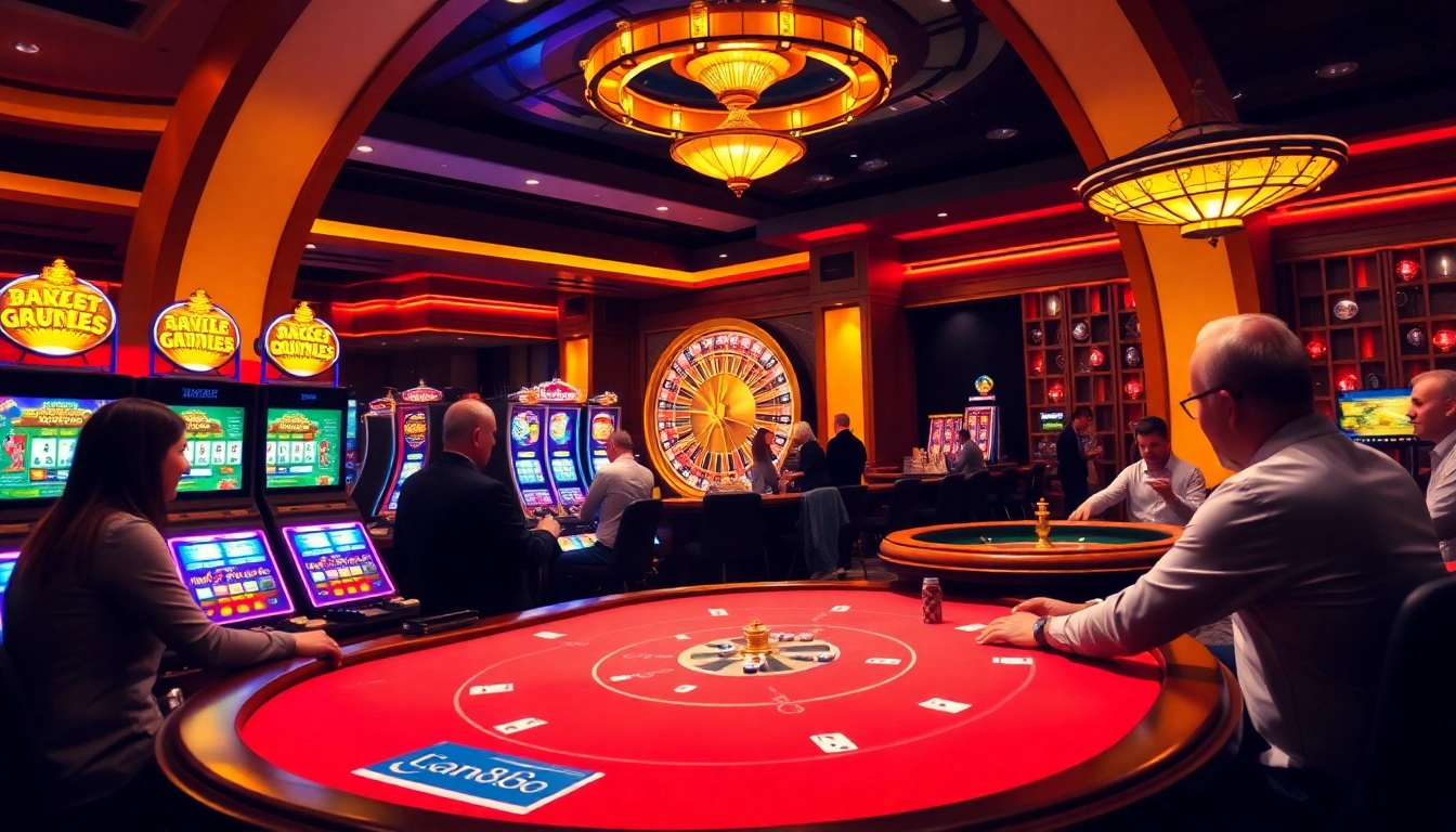 Experience the thrill of online gambling at XX88 with vibrant casino visuals.