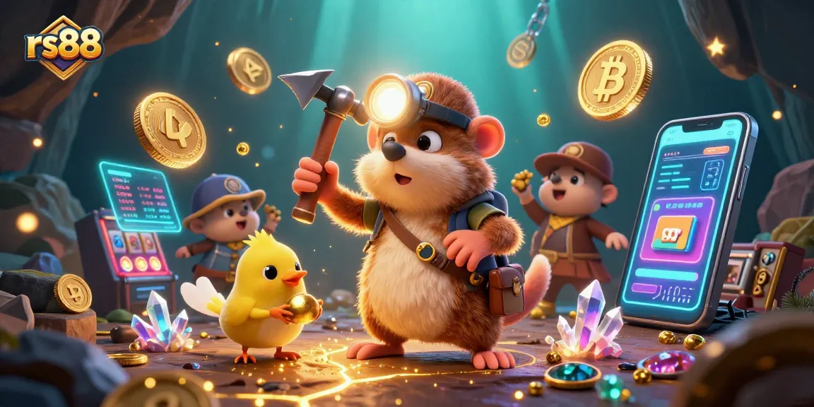Enjoy thrilling adventures with rs88 as treasure hunter mole uncovers riches in a dynamic casino scene.