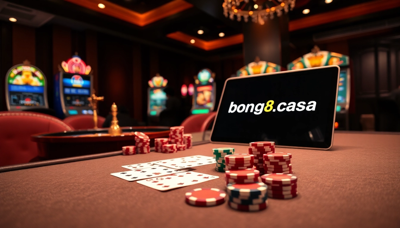 Experience thrilling gameplay at bong88.casa with expert strategies and vibrant casino visuals.