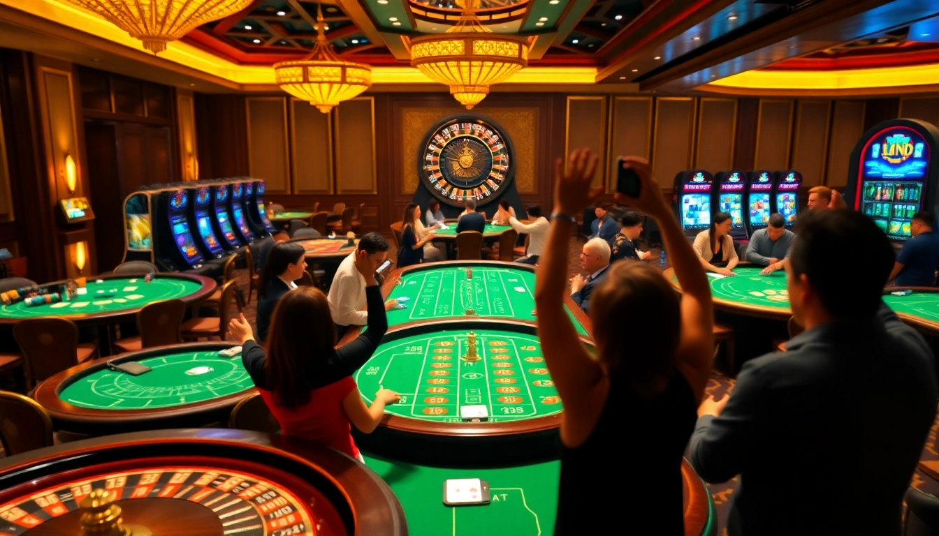 Experience the thrill of winning at https://f8bet.io/ with exciting casino games and vibrant scenes.